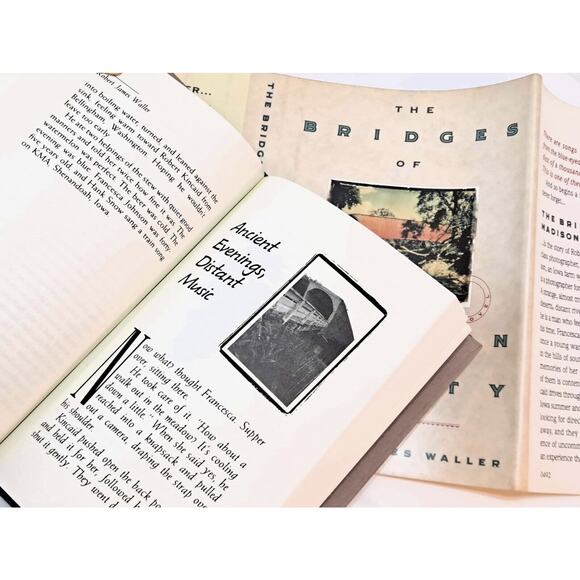 The Bridges of Madison County by Robert J. Waller (1992 First Edition HC in DJ) - Picture 6 of 13